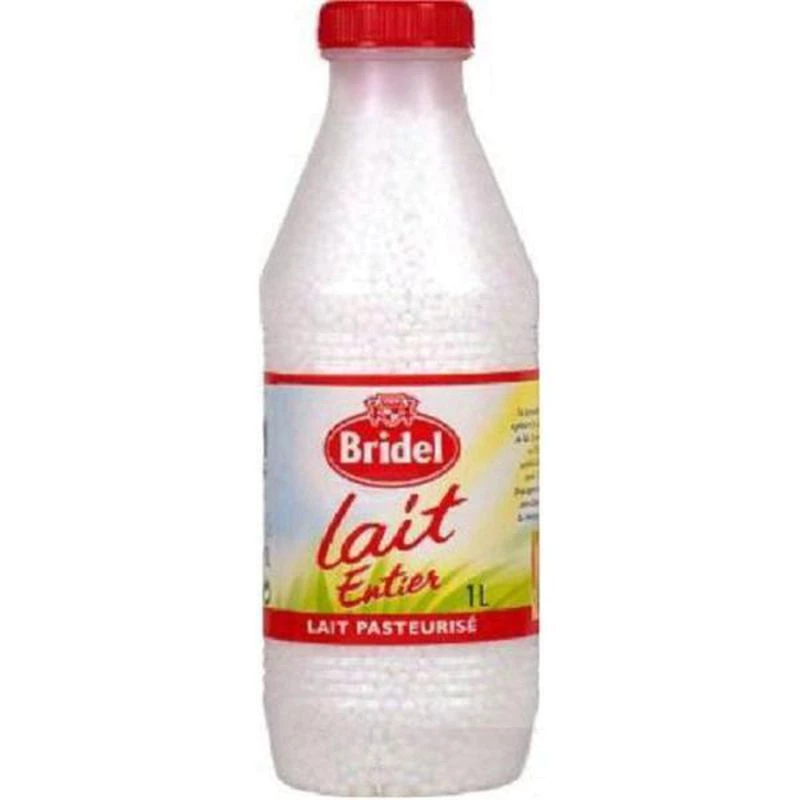 Fresh pasteurized whole milk from Brittany - BRIDEL