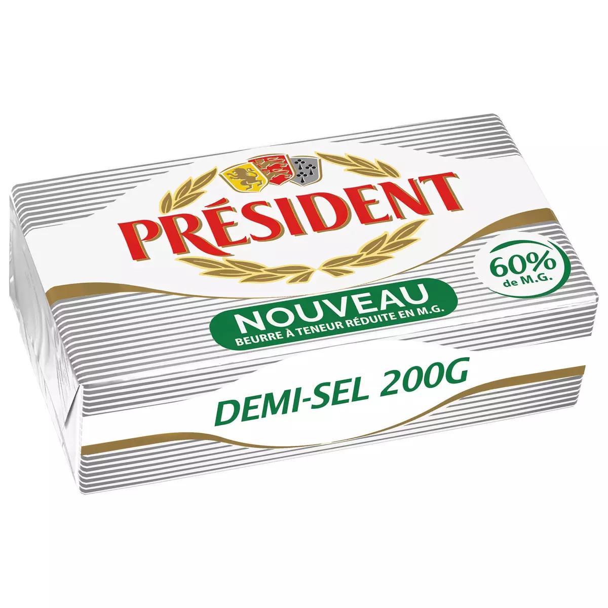200 g Boter 1 2 S Plaq 60 Pre - PRÉSIDENT