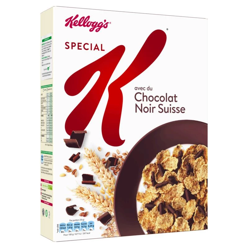 Special K Chocolat Noir 300g - KELLOGG'S