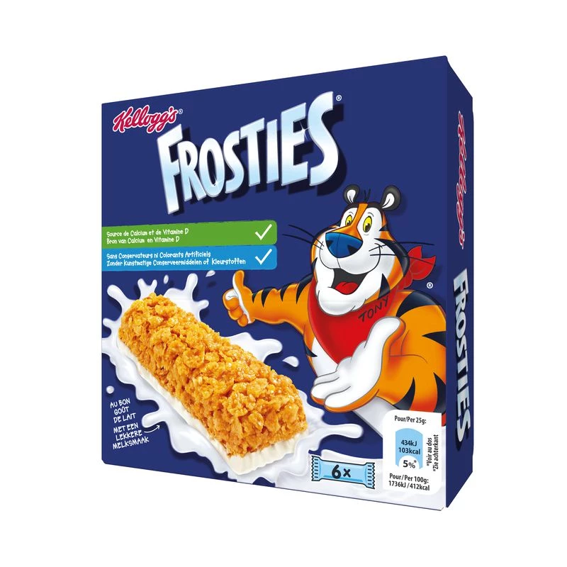 Barrette di cereali Frosties x6 150g - KELLOGG'S