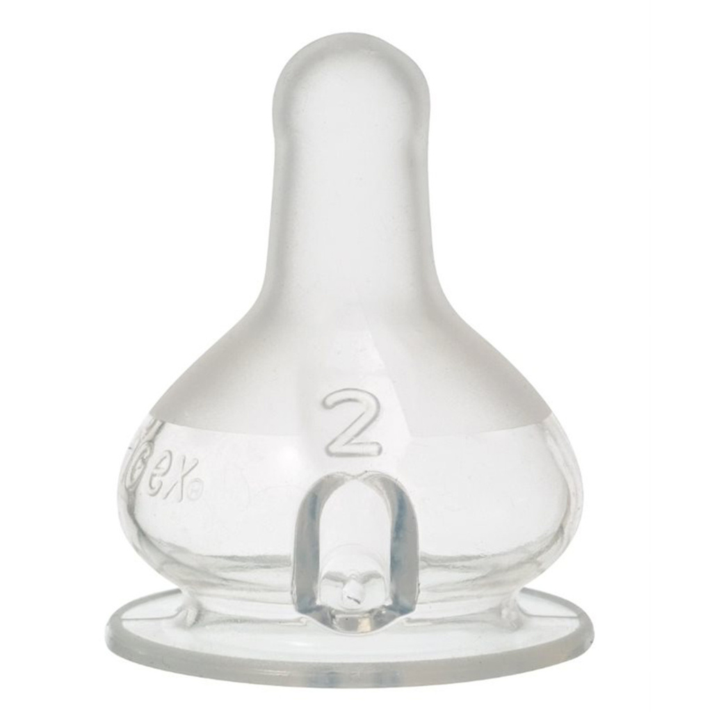 Tigex Air Control Tétines Silicone Base Étroite X2 (6+ Mois) - Lait Infantile