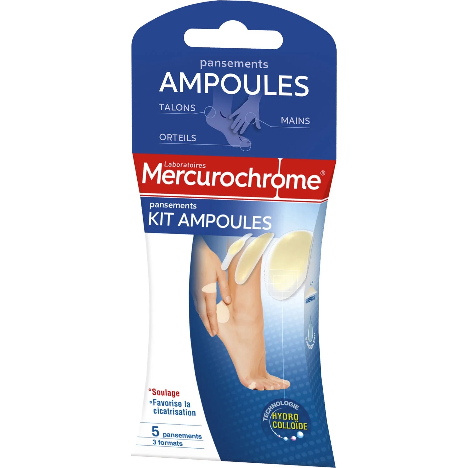 Dressings Ampoule Kit Relieves And Promotes Healing X5 -mercurochrome
