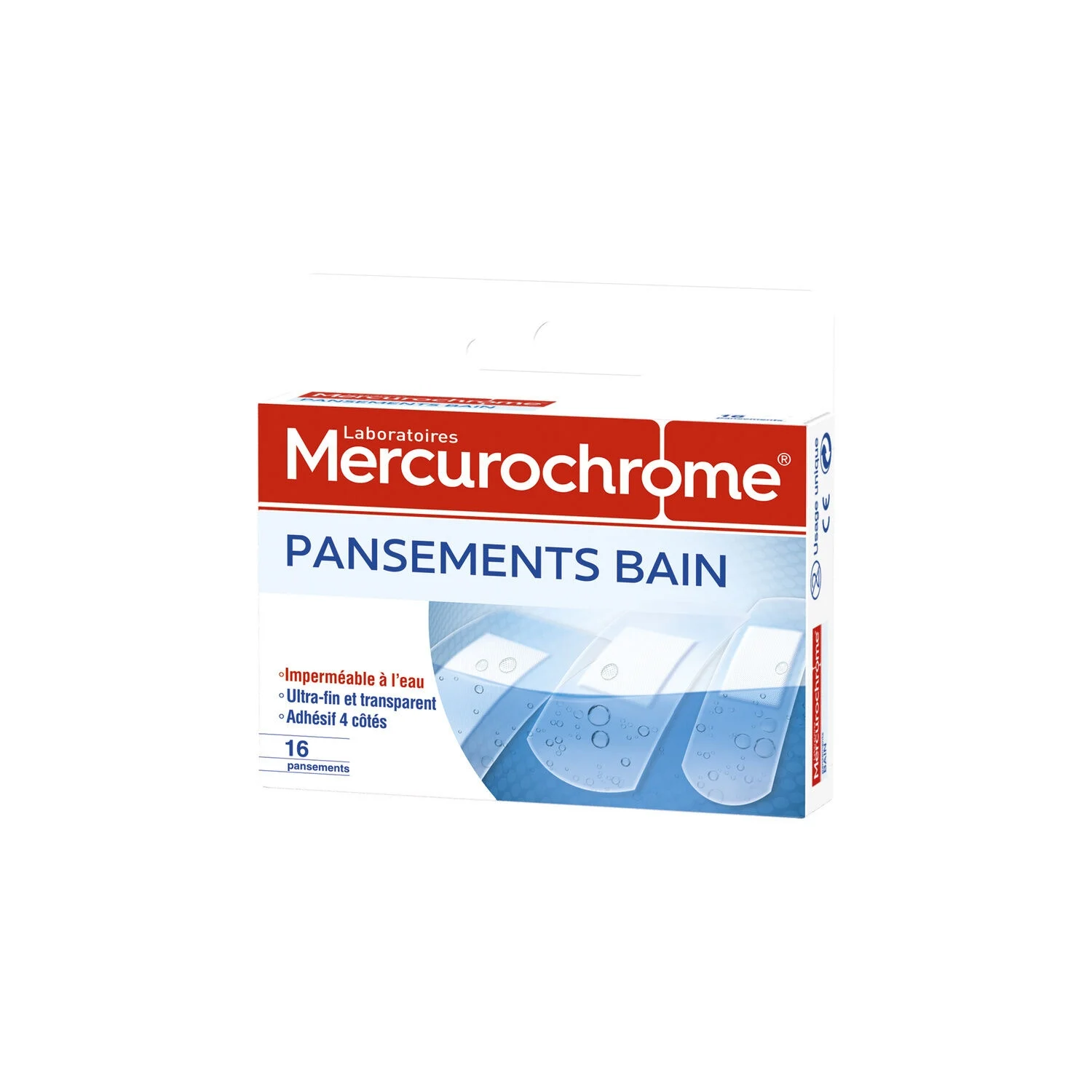Bath dressings X16 - Mercurochrome