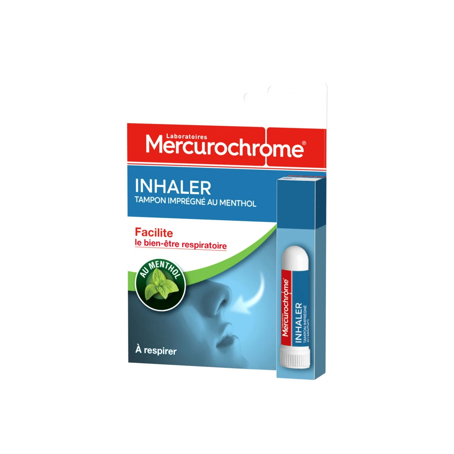 Inhaler Pad Impregnated With Menthol X1 - Mercurochrome