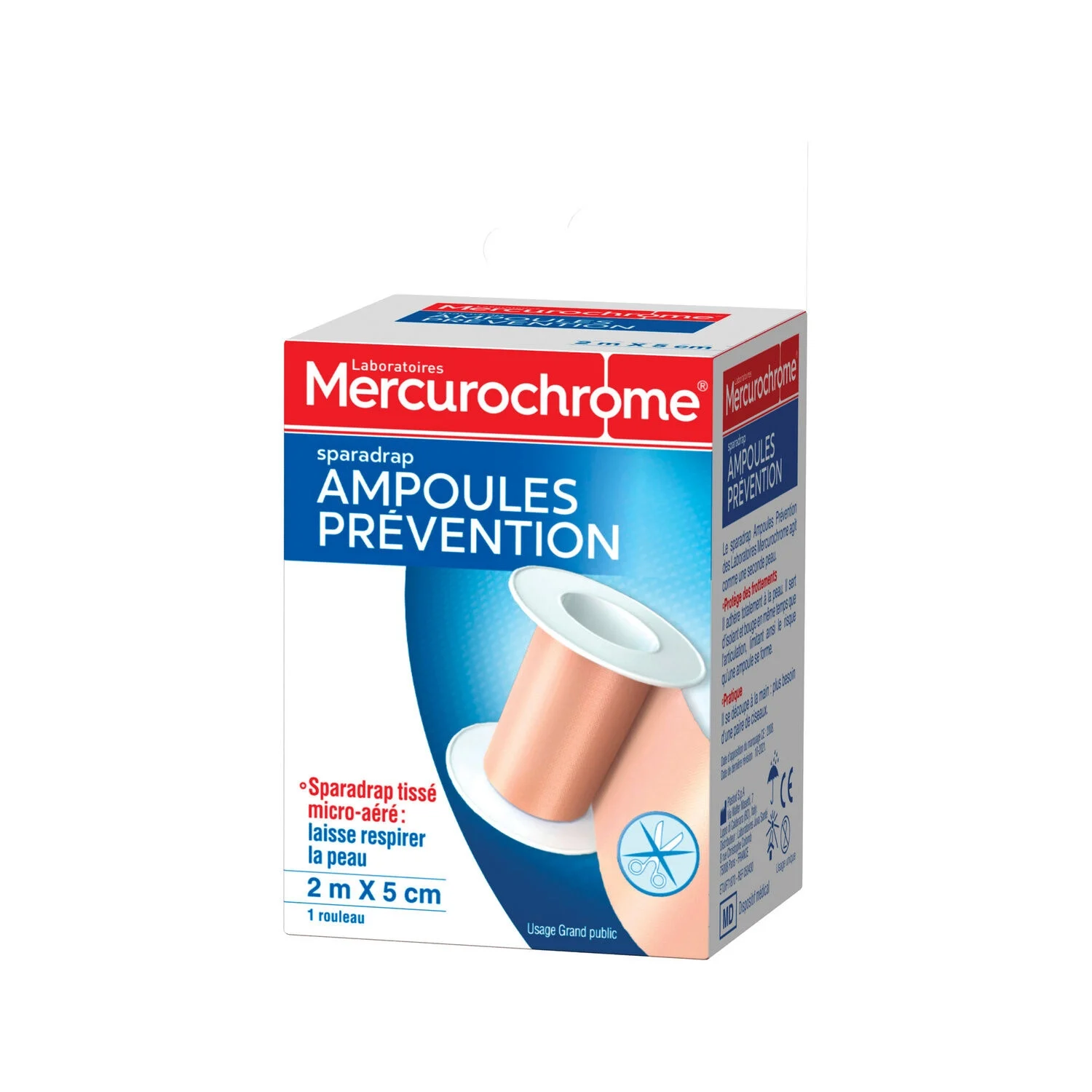 2mx5cm Plastering Bulbs - Mercurochrome