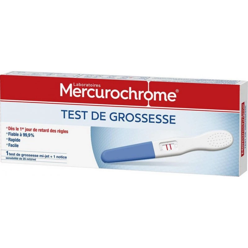 Pregnancy Test Laboratories - Mercurochrome