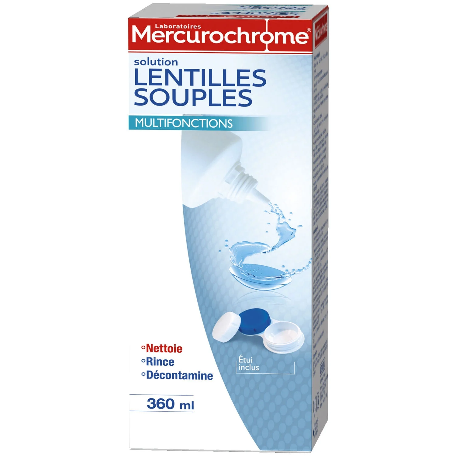 Soft Lentil Solution 360ml - Mercurochrome