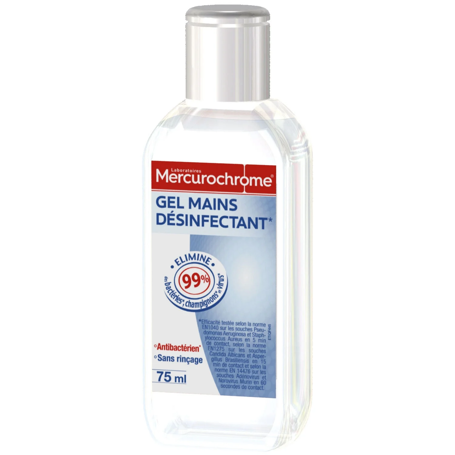 Hand Sanitizer Gel X75ml - Mercurochrome