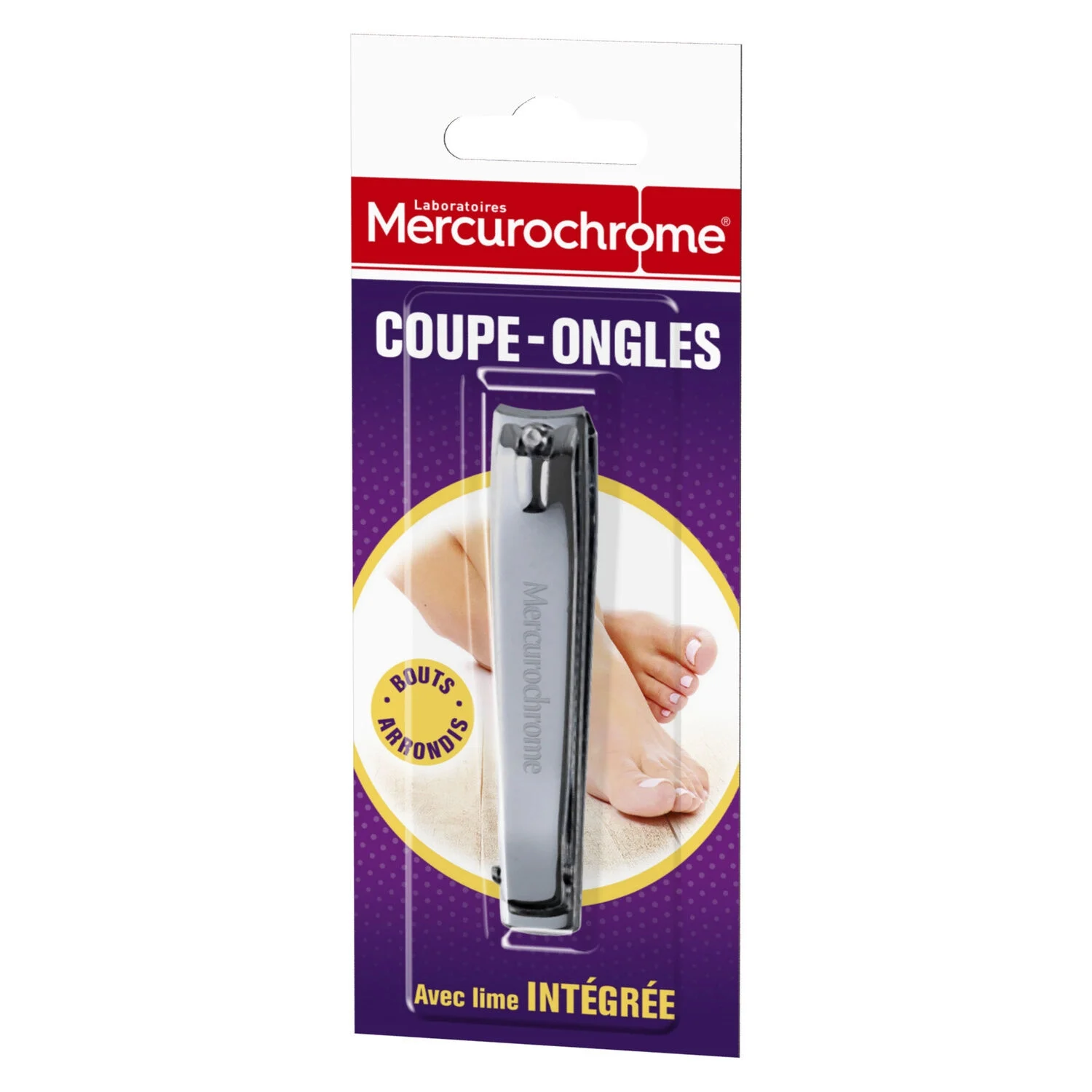 Integrated File Nail Clipper - Mercurochrome