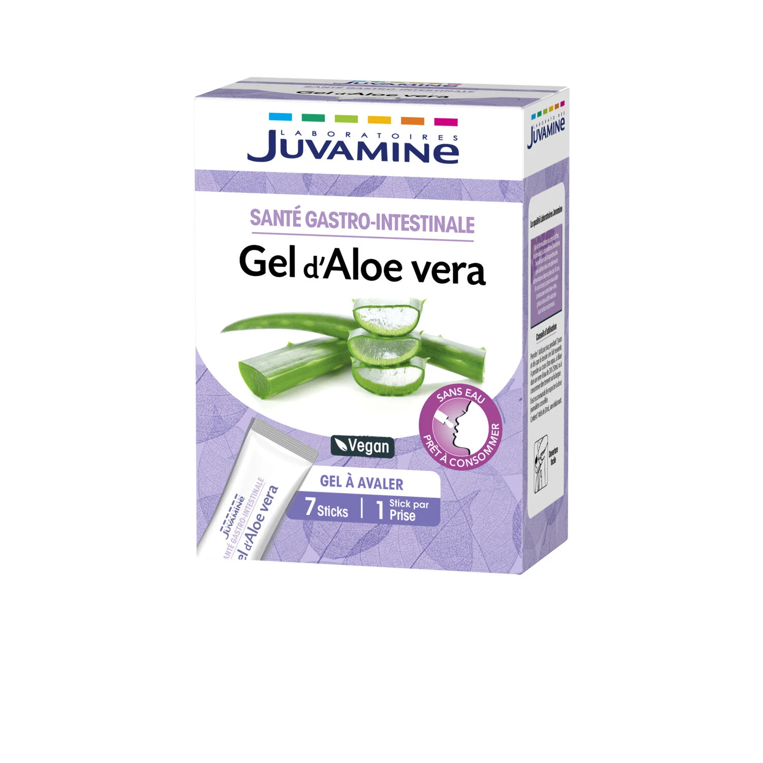 Complément alimentaire gel d'aloé vera - JUVAMINE