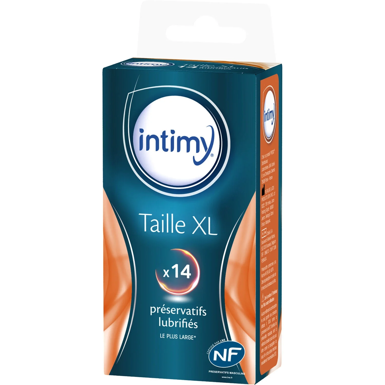 Lubricated Condoms Size Xl X14 -intimy