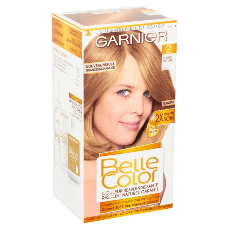 Belle Color 02 Светлый цвет волос Блонд - GARNIER