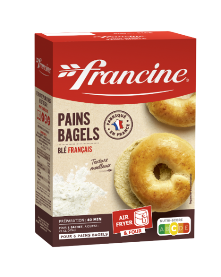 510g Prepa Pain Bagel Francine