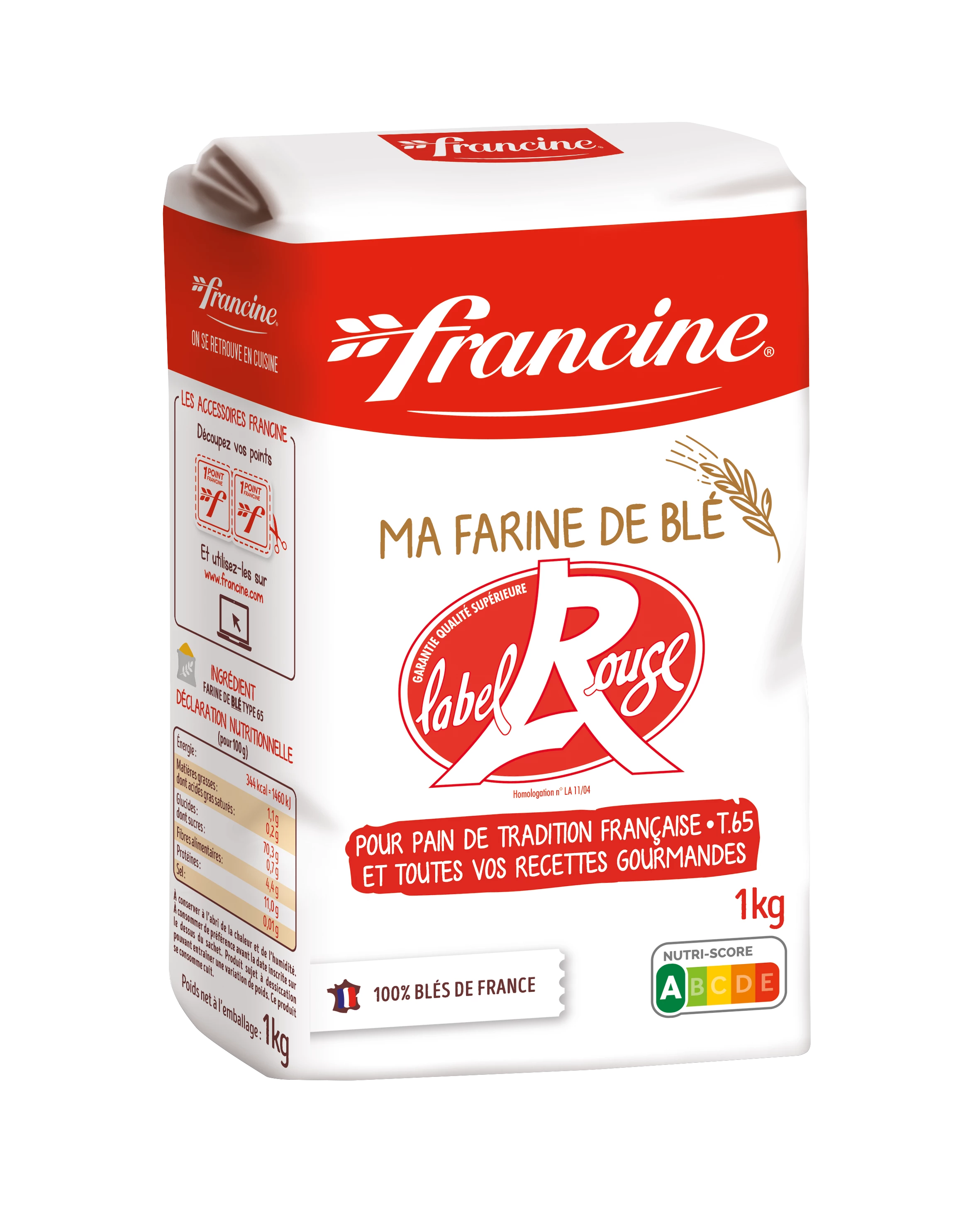 فارين ليبل روج T65، 1 كجم - FRANCINE