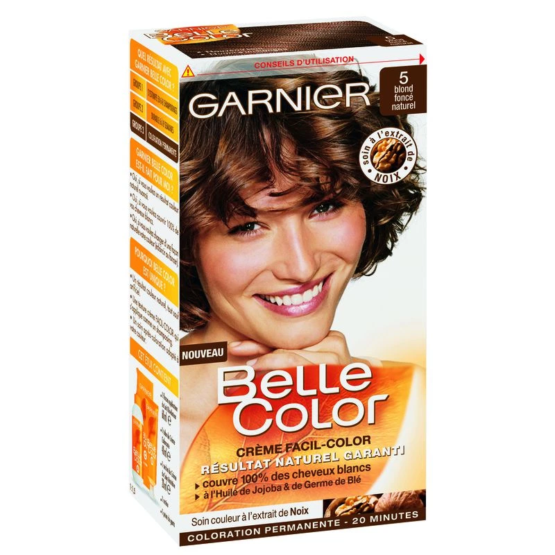 GARNIER Coloration Belle Color 80 Noir naturel x1