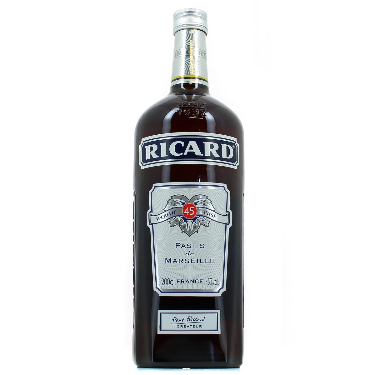 Anise pastis from Marseille 2L - RICARD