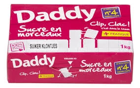 Sucre morceaux prédécoupés 1kg - DADDY