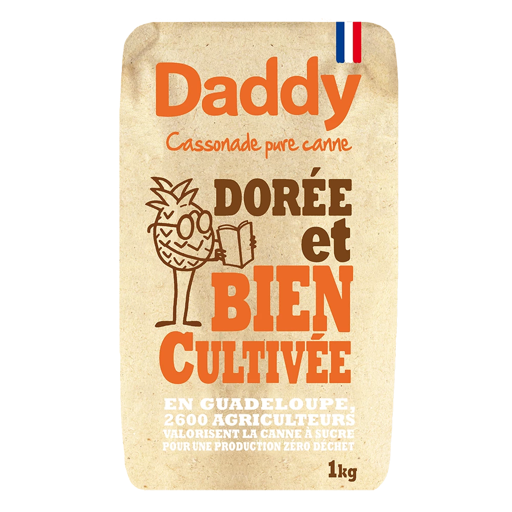Pure Riet Bruine Suiker 1kg - Daddy