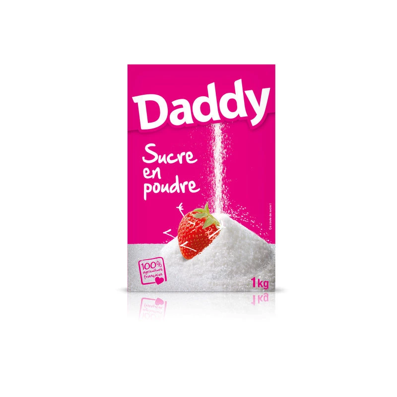 Sucre en poudre 1kg - DADDY
