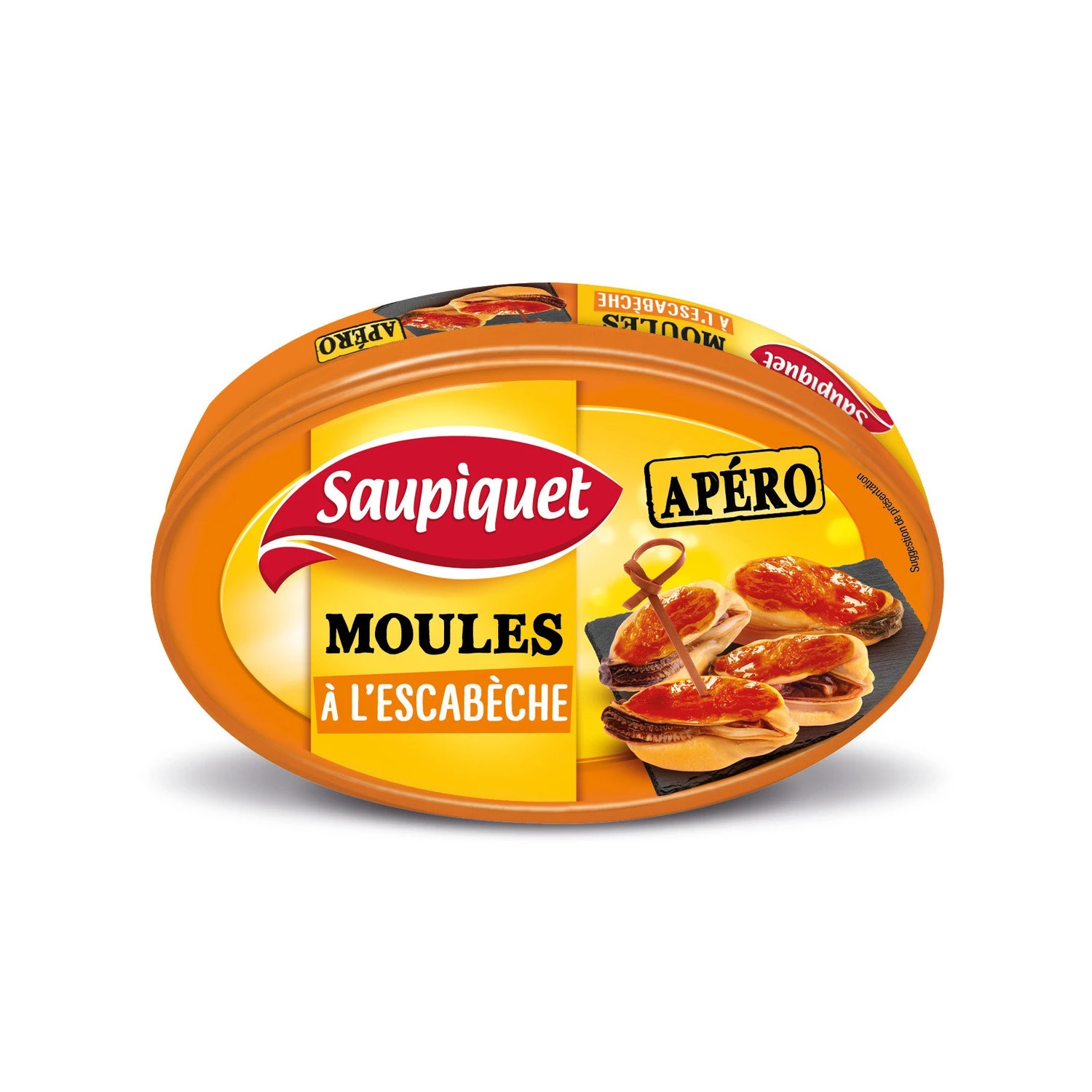 Escabeche mussels, 110g - SAUPIQUET