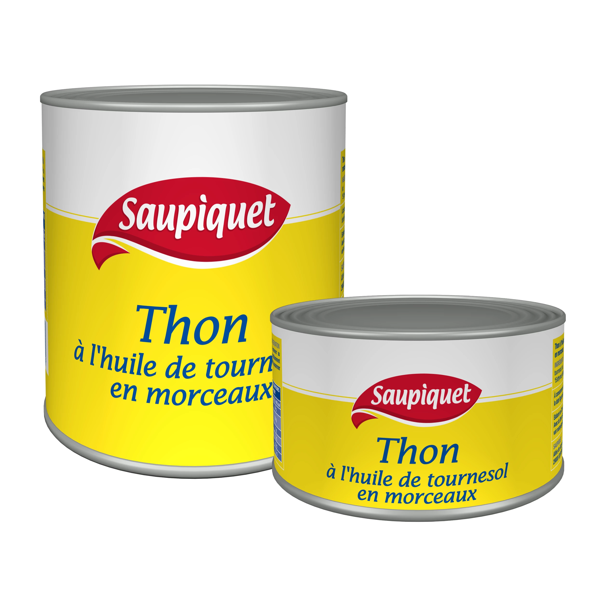 Tonno In Tranci Sott'olio 1/2 X24 400g - SAUPIQUET