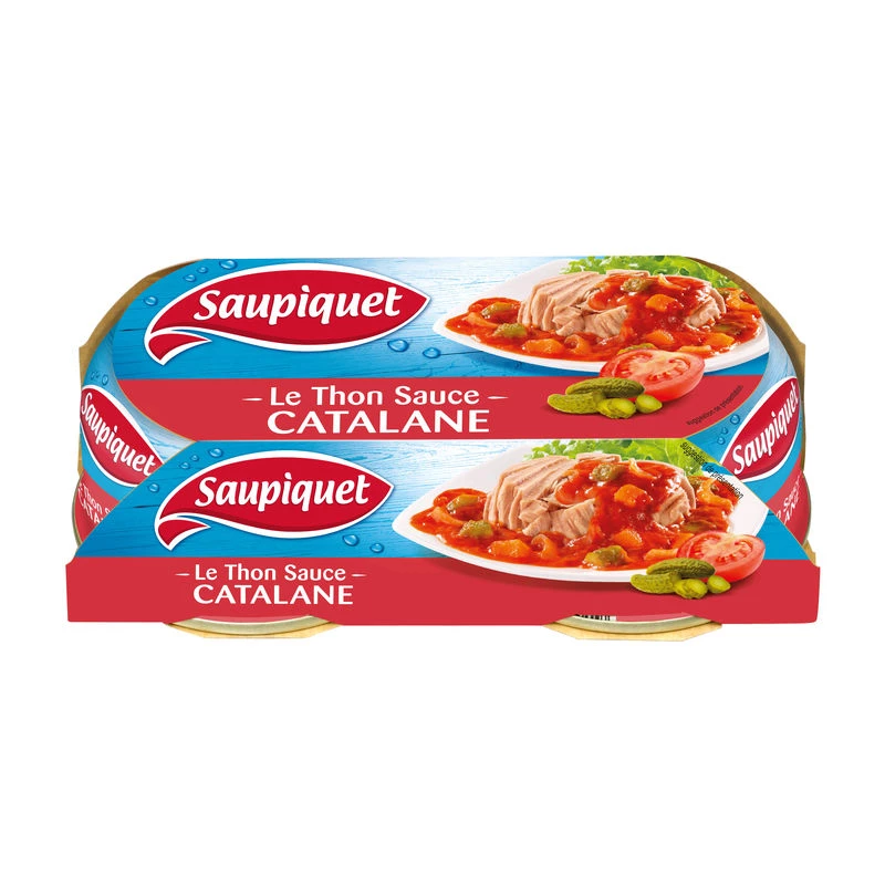 Thon à La Catalane, 2X135g - SAUPIQUET