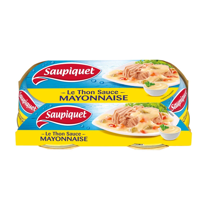 Thon-Sauce-Mayonnaise, 2x135g - SAUPIQUET