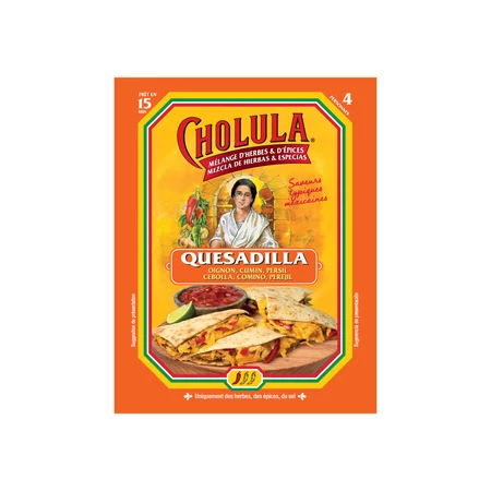 20G SACHET QUESADILLA CHOLULA