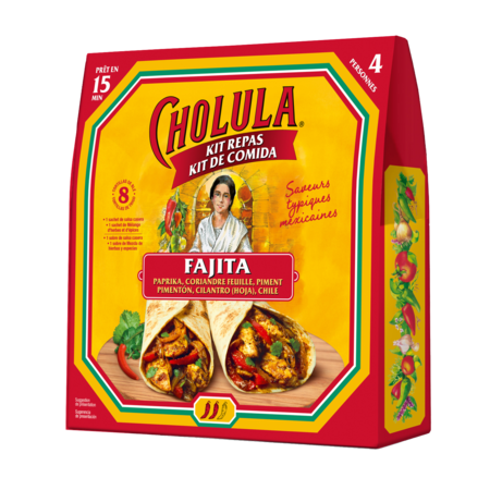 490g Kit Fajitas Cholula