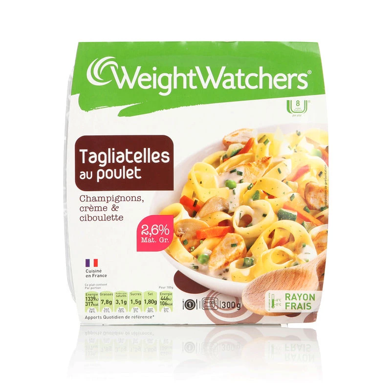 Tagliatelle.plt Champ.ww 300g
