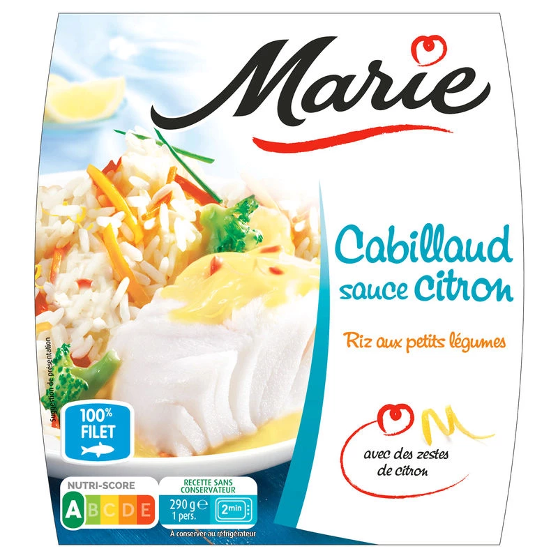 Caibllaud lemon sauce rice with vegetables 290g - MARIE