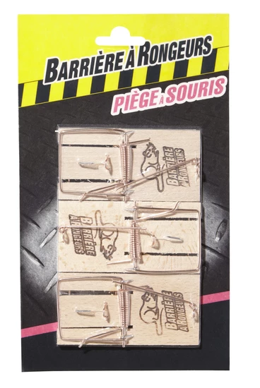3 -piece mouse traps