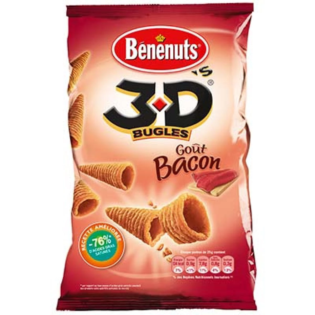 3d Bacon 85g X15 - BENENUTS