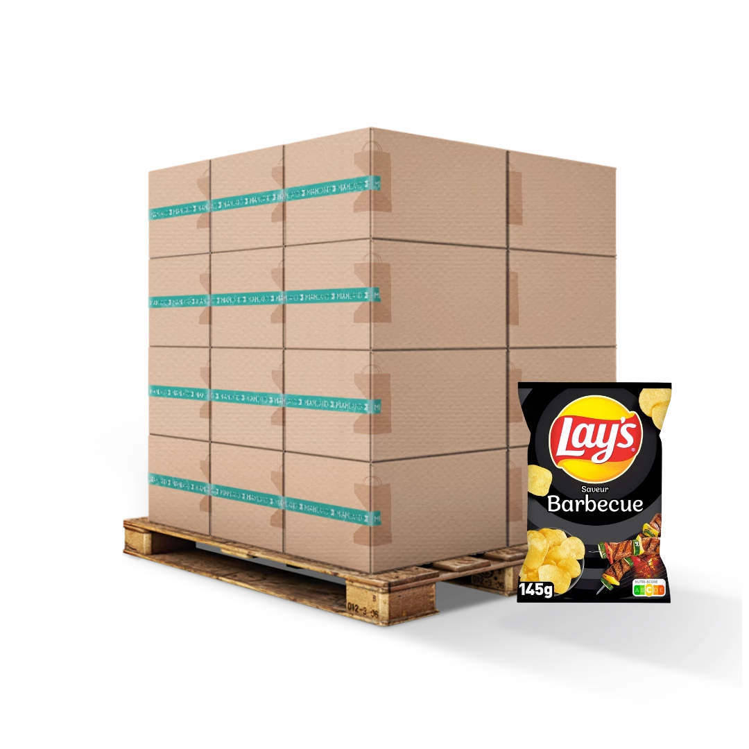 Chips Barbacoa 145g X20 - LAY'S