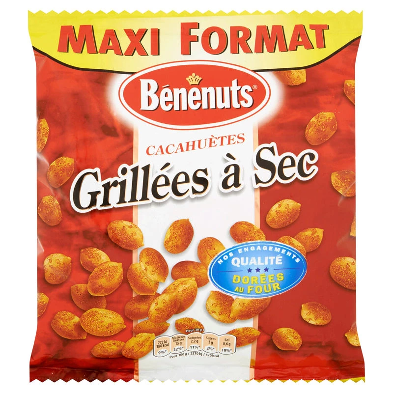 Geröstete Erdnüsse, 320g -  BENENUTS