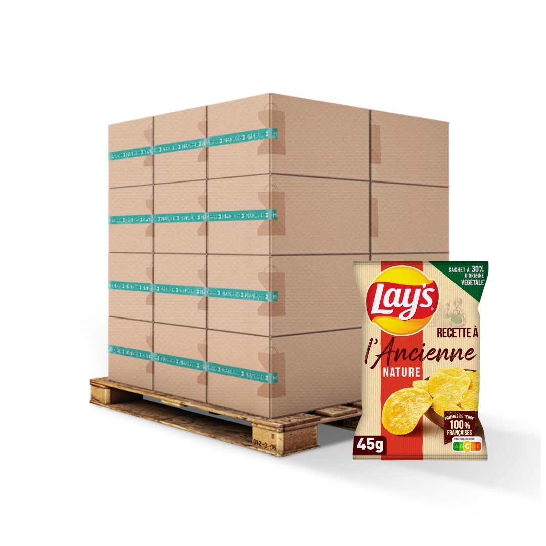 Chips Natures à L’ancienne 45g X20 - LAY'S