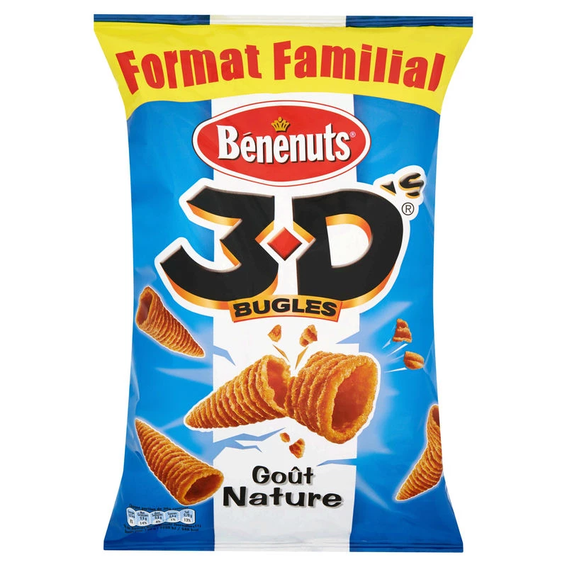 3D'S Bug Goût Nature, 150g - BENENUTS