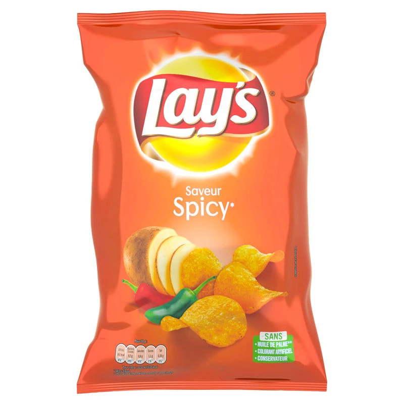 Chips Spicy, 130g - LAY'S