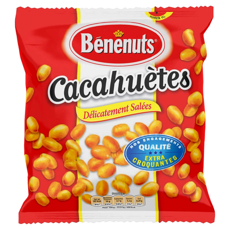 Gezouten Pinda's, 410 g - BENENUTS