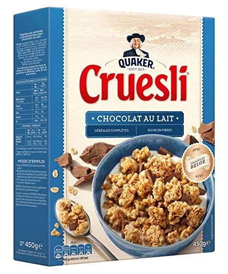 Cruesli Chocolate con Leche 450g - QUAKER