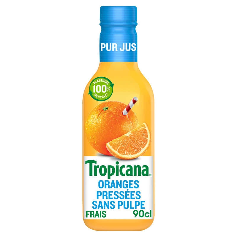 Orange TPP without pulp pet 90c