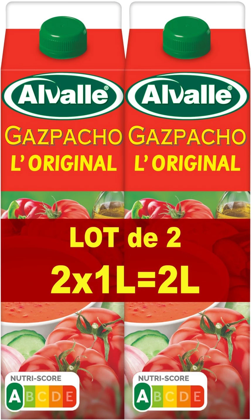 Alvalle Gazpacho 2x1l