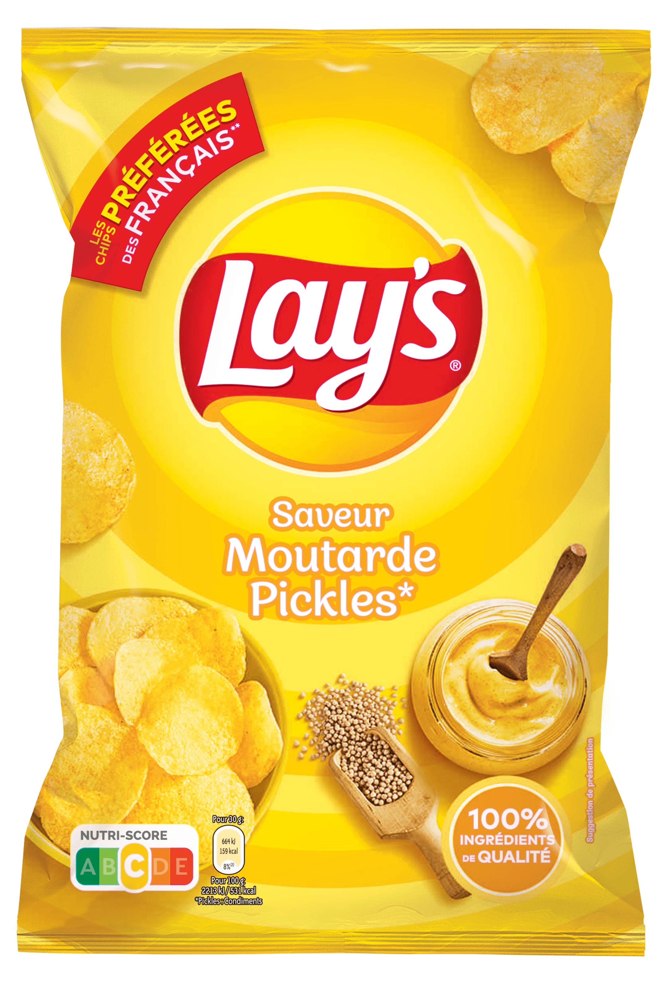 Pick les Senfchips, 135g - LAY'S