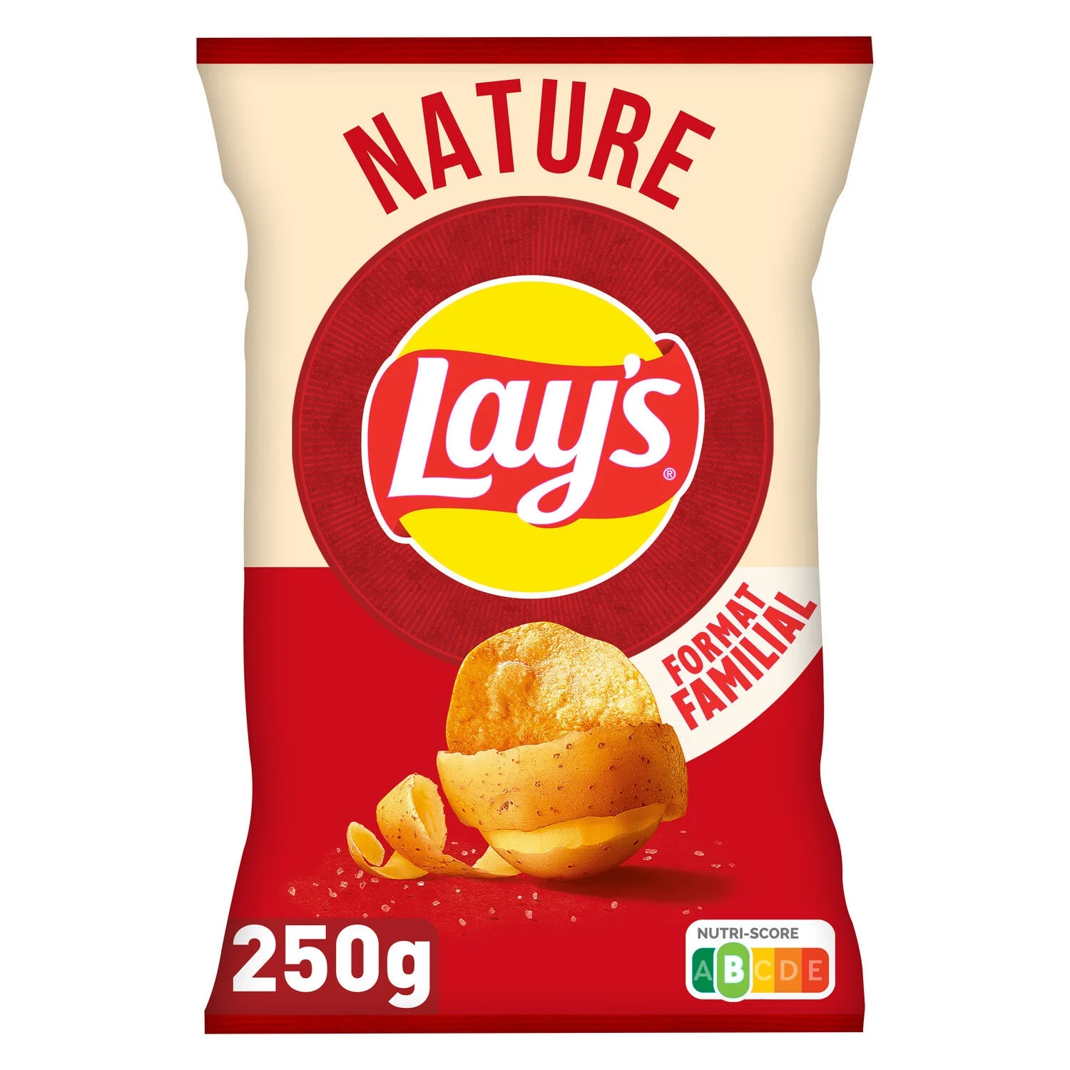 Chips Nature Format Familial 250g - Lay's