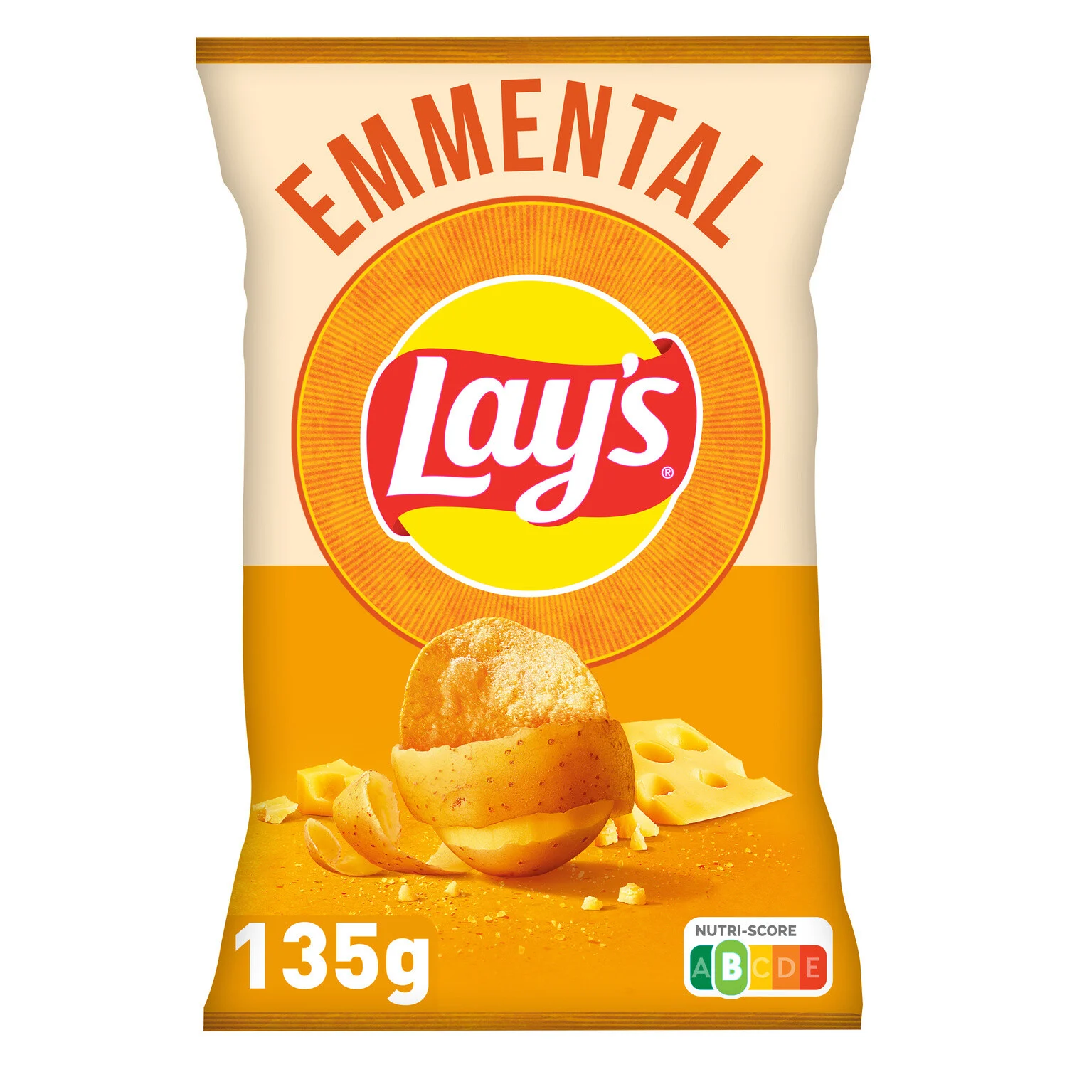 Chips Saveur Emmental 135g - Lays