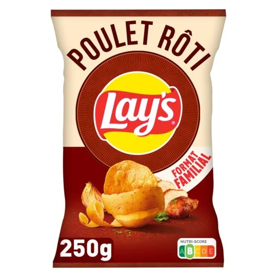 250g Lay S Poulet Roti Format
