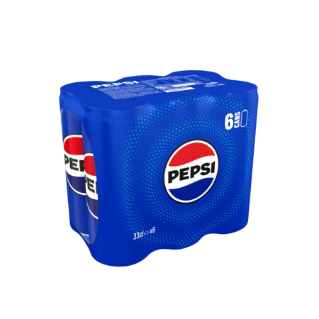 6x33cl Pepsi Reg Can Sleek