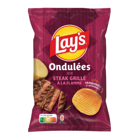 120g Ondulee Steak Grille Lays