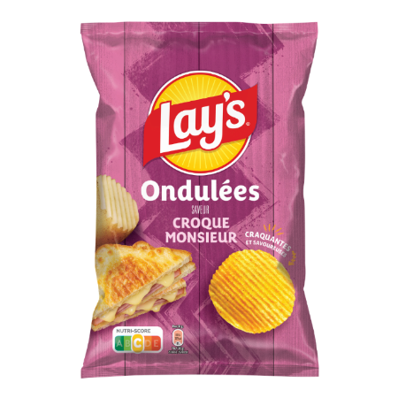 120g Chips Ondulees Croque Mr