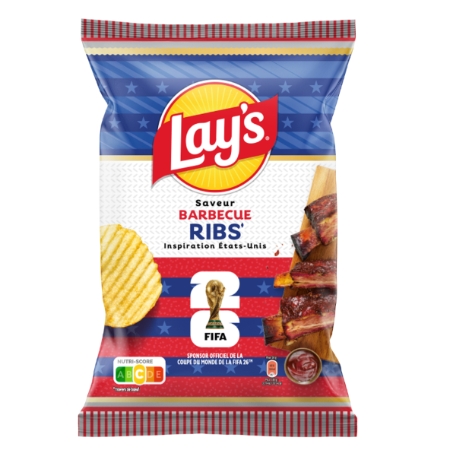 120g Ondul Bbq Ribs Fifa Lays